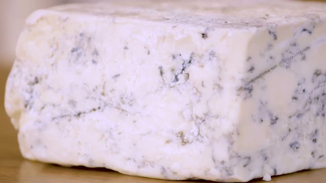 Fragrant blue cheeses with noble mold. Texture of blue cheese