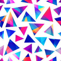 Bright triangle pattern