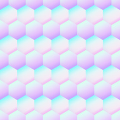 holography rhombus pattern