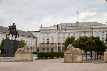 Presidential palace in Warsaw, Poland
