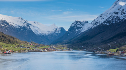 Leaving Olden ,Norway