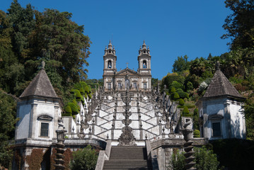 Sanctuary of Bom Jesus do Monte, Braga. Portugal.