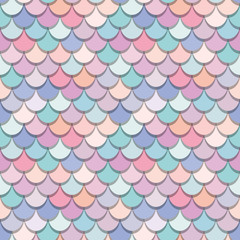 Mermaid tail pattern. Colorful fish skin background. For print and web.