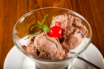 Chocolate ice-cream