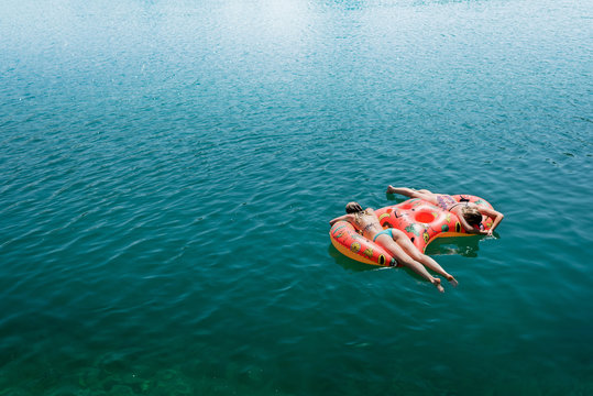 Floating on a Lake