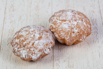 Delicious and sweet muffins