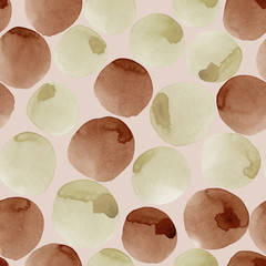 Materiał do szycia Różowy wzór bezszwowe ilustracja z akwarela beż i gliny brązowe plamy i przebarwienia. Będzie dobre dla stylu pocztówki, plakaty, prezent wystrój, papier pakowy, pudełeczka, tkaniny itp.