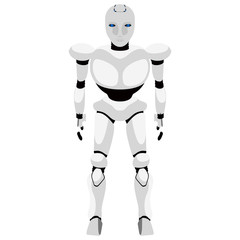 Isolated cute android icon