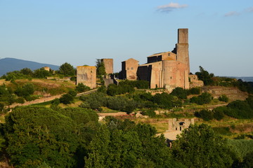 Obraz premium Tuscania - chiesa di San Pietro