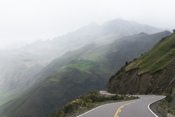 Road to the mountains