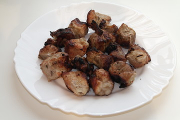 shish kebab from pork 