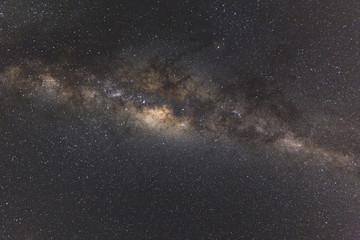 Stunning colorful image of Milky Way galaxy.