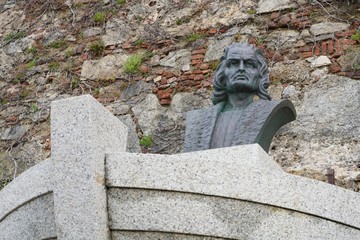 Christopher Columbus on his boat in Calvi