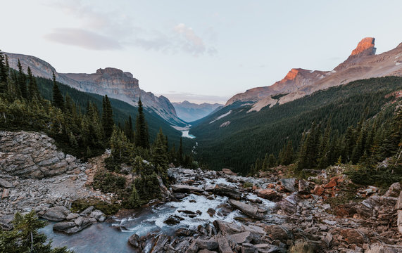 Beautiful landscape in the mountains