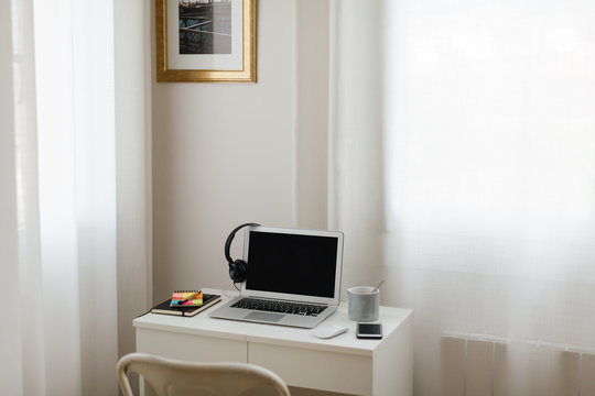 Workspace at home.
