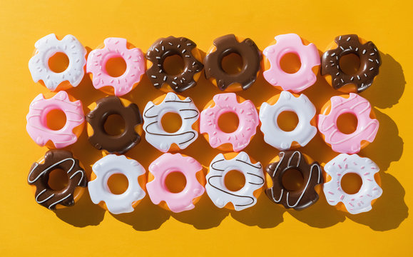 Colorful donuts. - Powered by Adobe