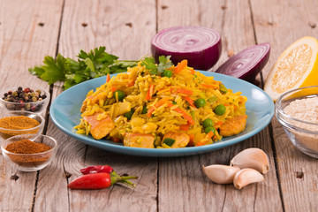 Nasi goreng.