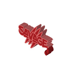 savage isometric right top view 3D icon