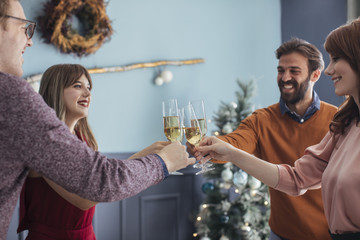 People Celebrating Christmas