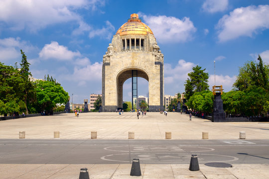 The Monument to the Revolution in Mexico City