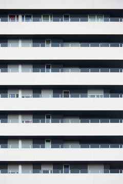 Seamless balconies pattern.