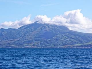 Fototapeta na wymiar Martinique, FWI - Mount Pelee