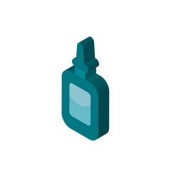 Glue isometric right top view 3D icon