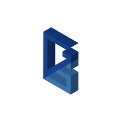 GS,SG isometric right top view 3D icon