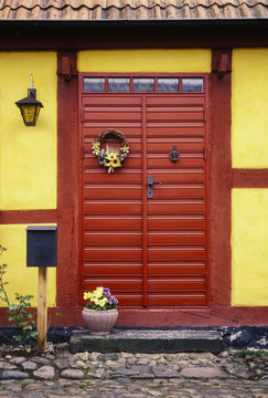 Door of Swedish Home