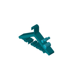 dry cleaning isometric right top view 3D icon