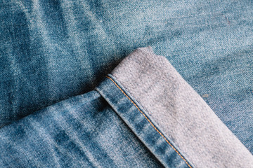 Fototapeta premium Fine Detail Of Denim