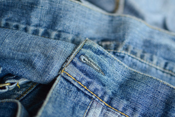 Fototapeta premium The Denim Fabric