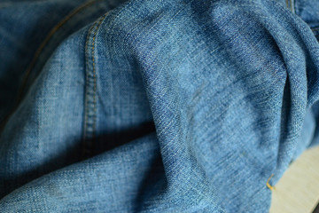 Fototapeta premium The Denim Fabric