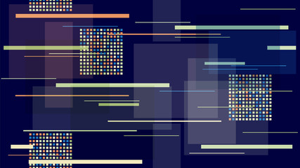 Bright Car Light Night Life, Racing Lines, Neon IT, Hi Tech Vector Texture. Internet Technology Connection Modern Banner Texture. Night City, Racing Car Lights, Neon Futuristic Hi Tech Poster Texture.