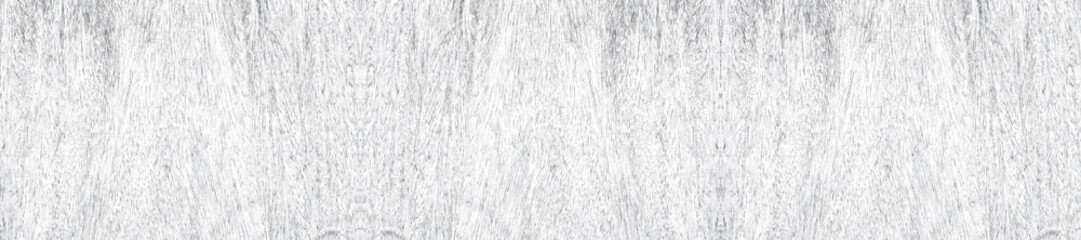 Panorama wood wall with beautiful vintage black and white wooden texture background