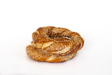 Turkish Simit Bread, sesame bagel