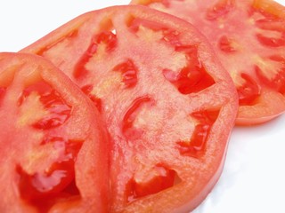 トマトのスライス