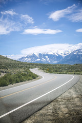 Winding Road Mono Lake