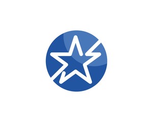 Fototapeta premium Star Logo Template
