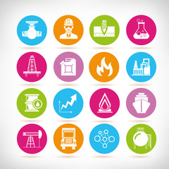 oil and gas icons