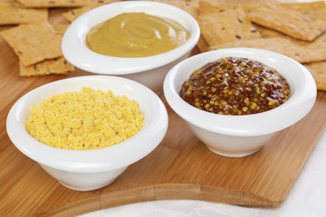 Mustard in Little Pots