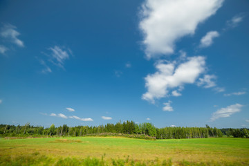 Fototapeta na wymiar landscape of Finland