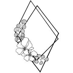 Vector diamond rock jewelry mineral. Isolated illustration element. Geometric quartz polygon crystal stone mosaic shape amethyst gem.