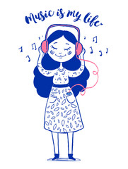 Beautiful vector card