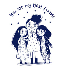 Beautiful vector card