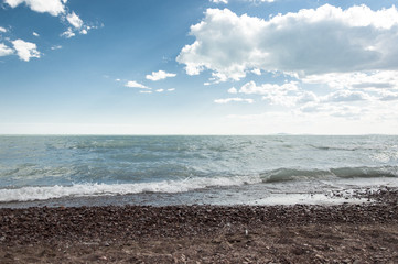 beach and beautiful sea