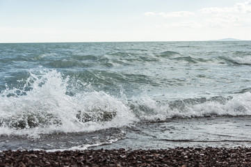 beach and beautiful sea