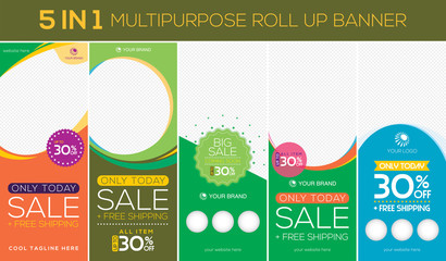 multipurpose roll up banner