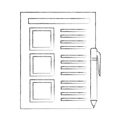 document report pen business office