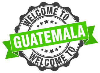 Guatemala round ribbon seal